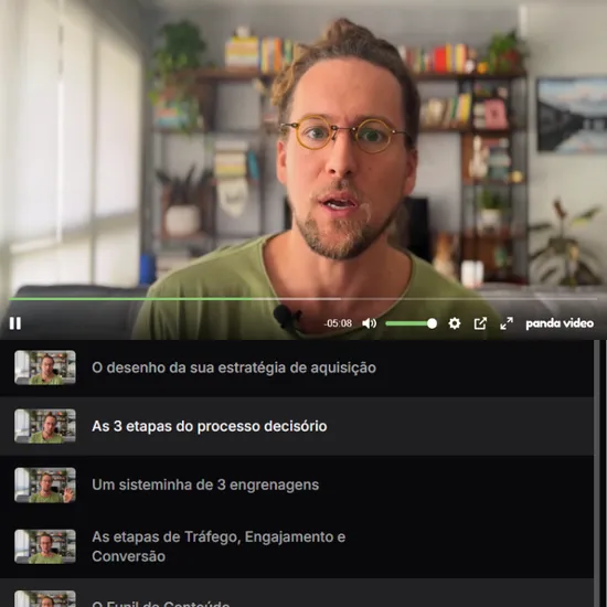 Aulas: São 73 aulas (~10 horas) que te mostram o que você precisa dominar para mandar bem como líder de marketing